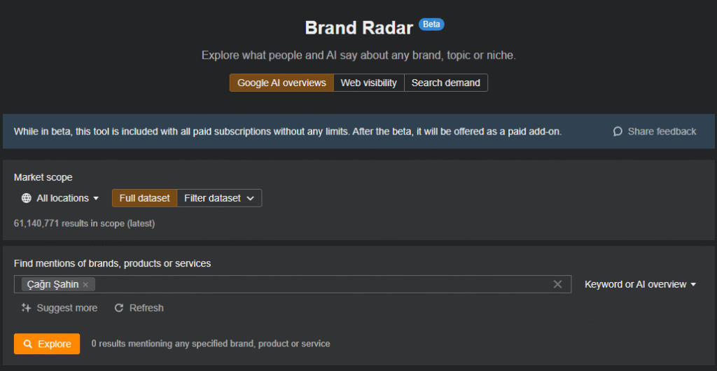 brand radar
