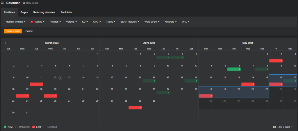 calendar