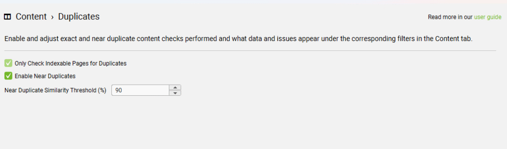 content duplicates