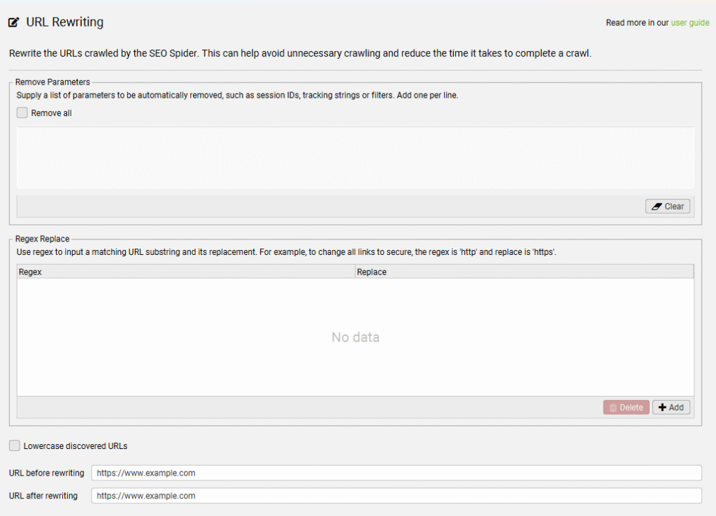 url rewriting